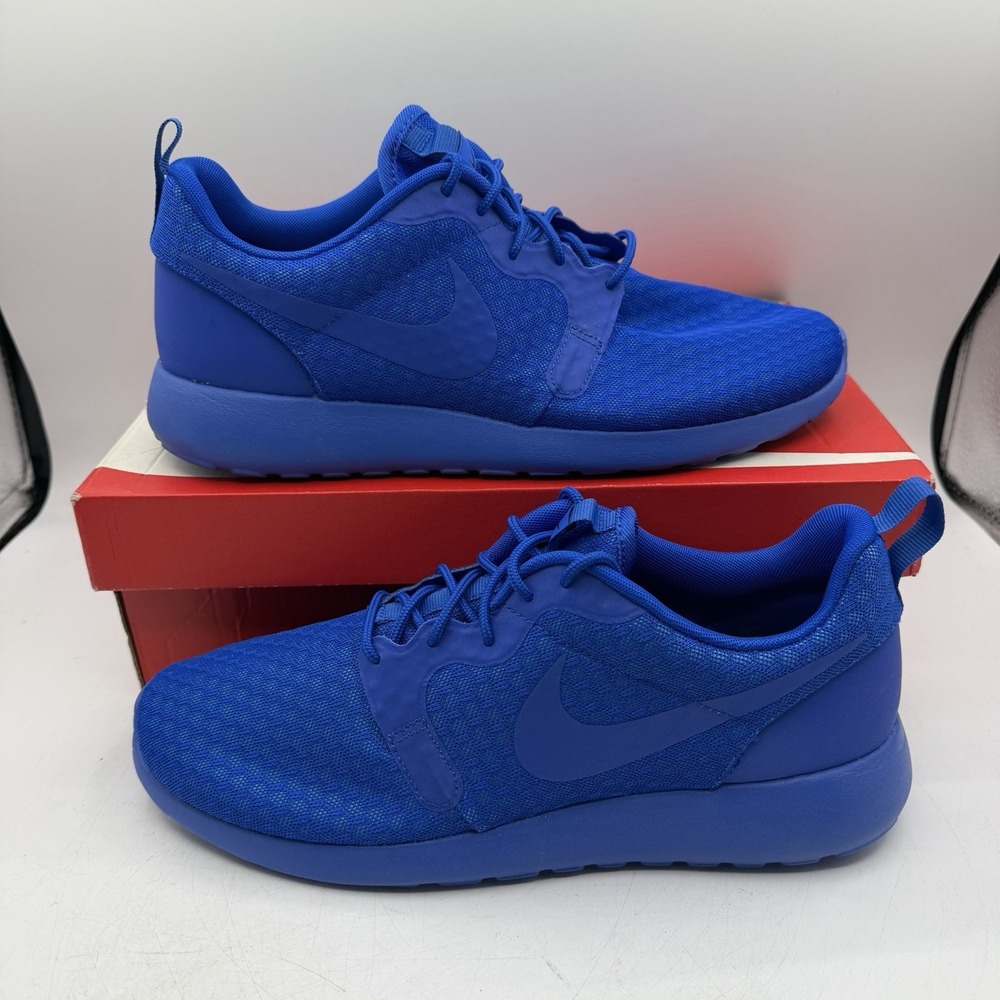 Nike Roshe One HYP Running Shoes Men's Size 9 Racer Blue Sneakers 636220-440